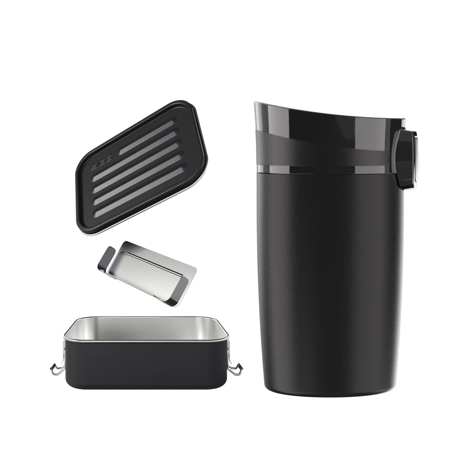 Lunch Bundle Gemstone + Miracle Mug – Black Edition